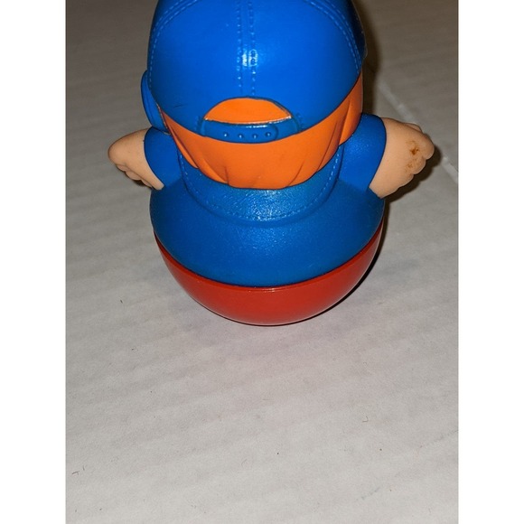 Vintage 1987 Playskool Weebles Helicopter Sea Plane 2 Seater 1 Weeble Baby Toy - Picture 8 of 8